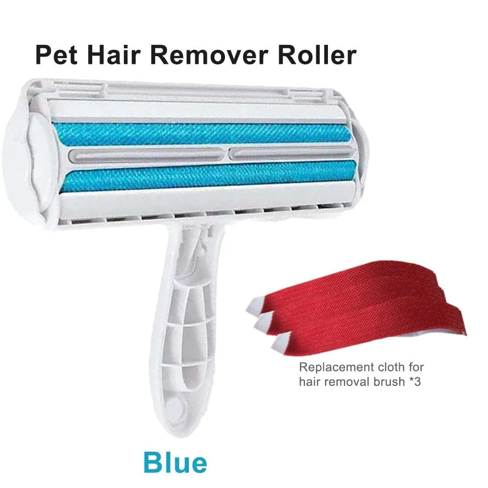 2-Way Pet Hair Lint Roller Brush