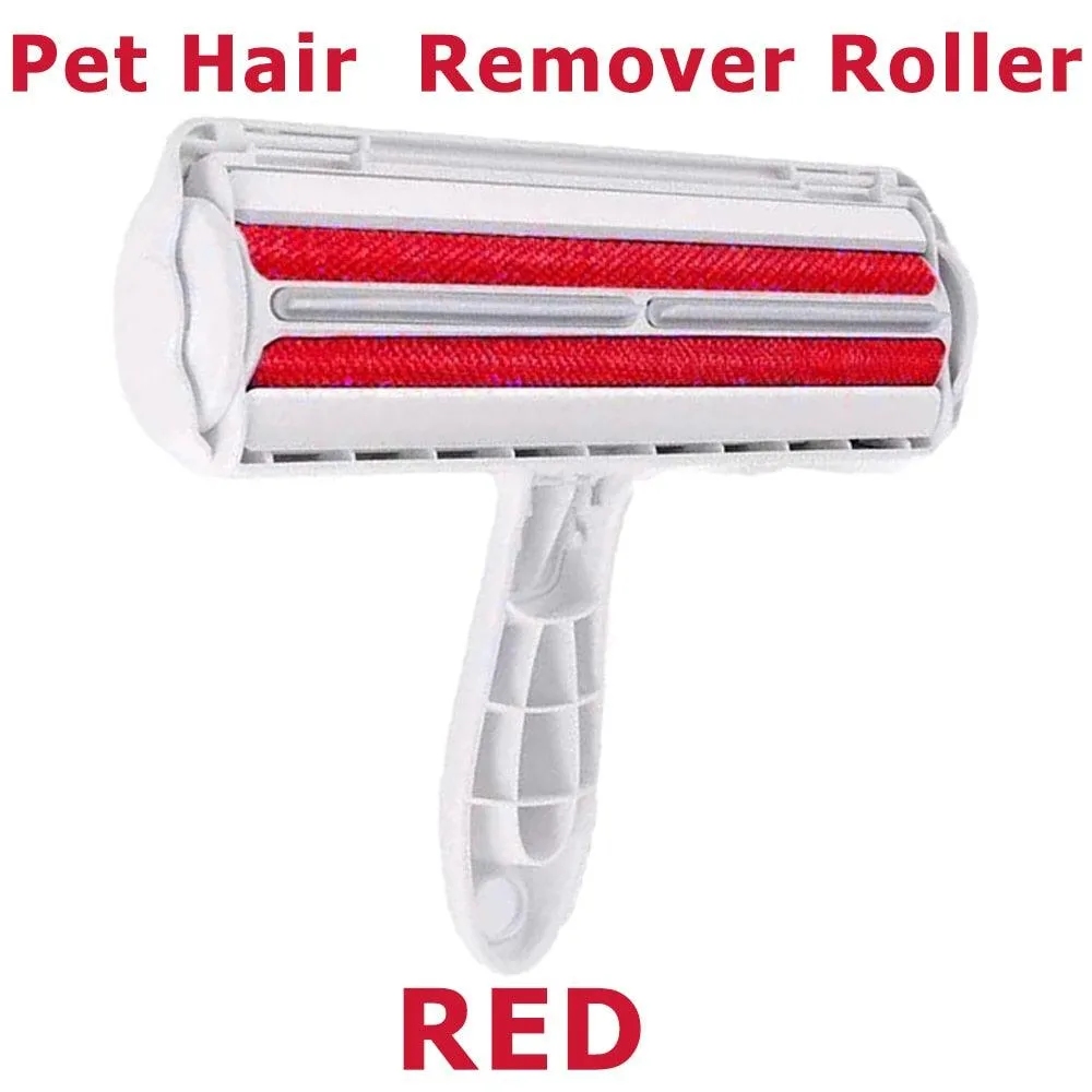 2-Way Pet Hair Lint Roller Brush