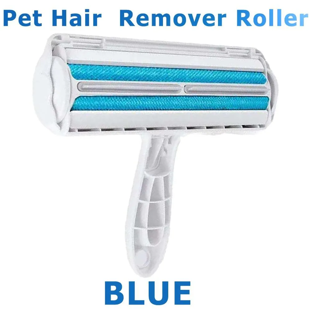 2-Way Pet Hair Lint Roller Brush