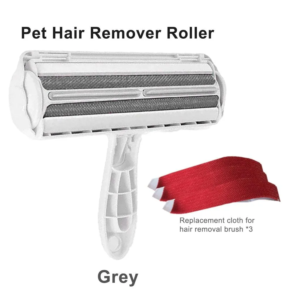 2-Way Pet Hair Lint Roller Brush
