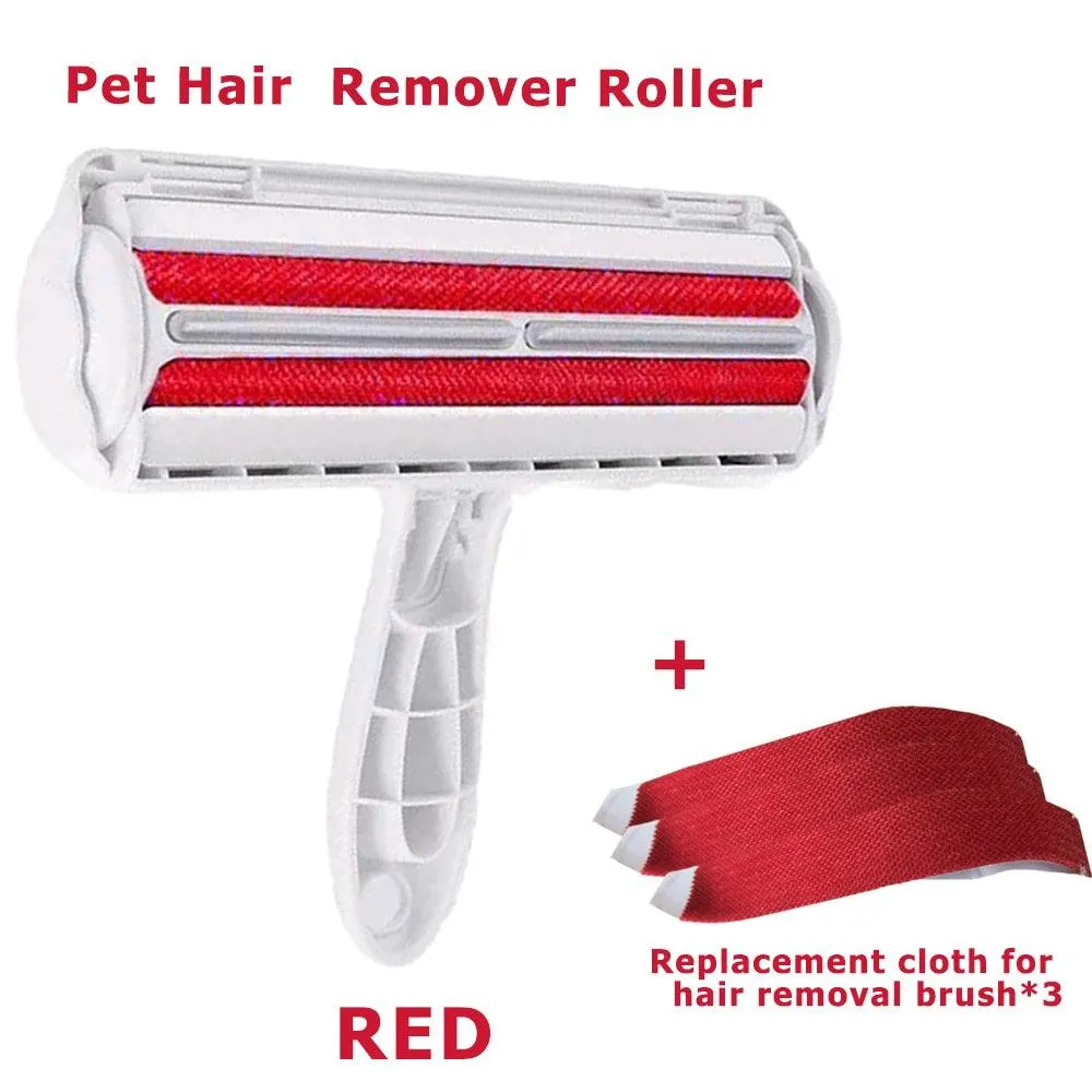 2-Way Pet Hair Lint Roller Brush