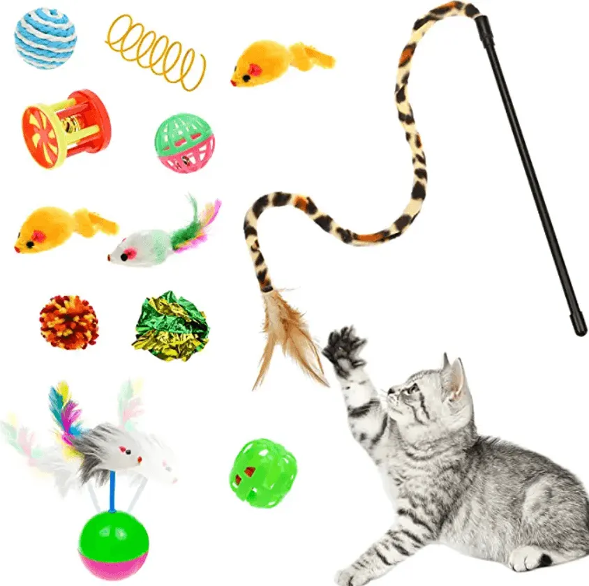 3 Way Tunnel Tube Toy for Indoor Cats - T-Shape