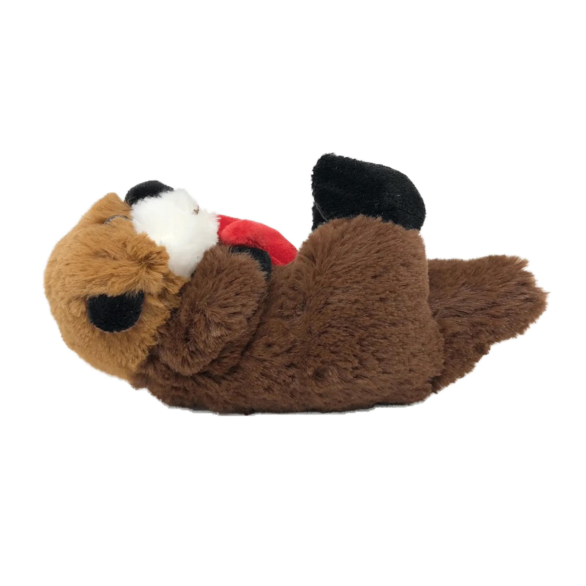 8" Sea Otter With Red Star Stuffed Animal
