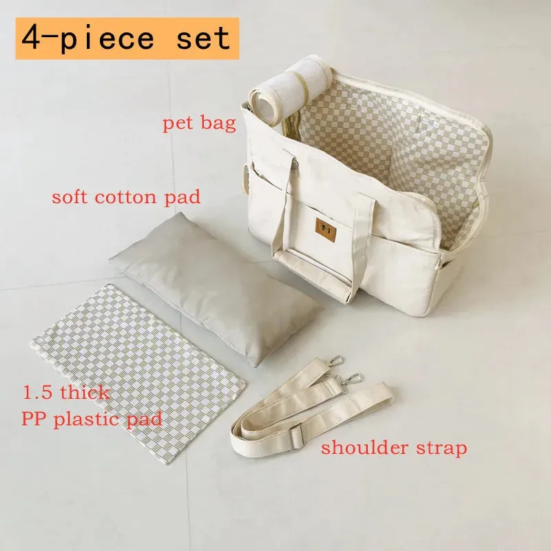 Anniepaw Portable Pet Carrier Nonslip Safe Bed