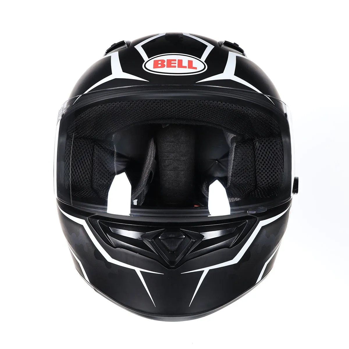 Bell Qualifier Street Helmet (Stealth Camo Matte Black / White - X-Small)