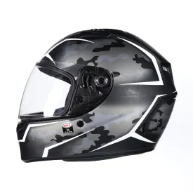 Bell Qualifier Street Helmet (Stealth Camo Matte Black / White - X-Small)