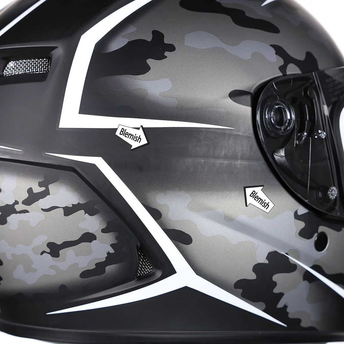 Bell Qualifier Street Helmet (Stealth Camo Matte Black / White - X-Small)