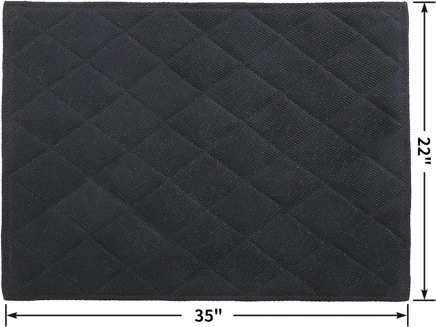Chew Proof Dog Crate Bed Pad - Indestructible & Water Resistant for Aggressive Chewers, Durable Design for Dog Cage