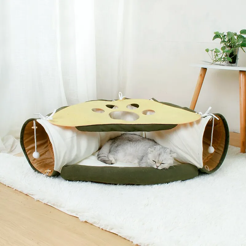 Collapsible Removeable Cat Tunnel Tube Ferrets