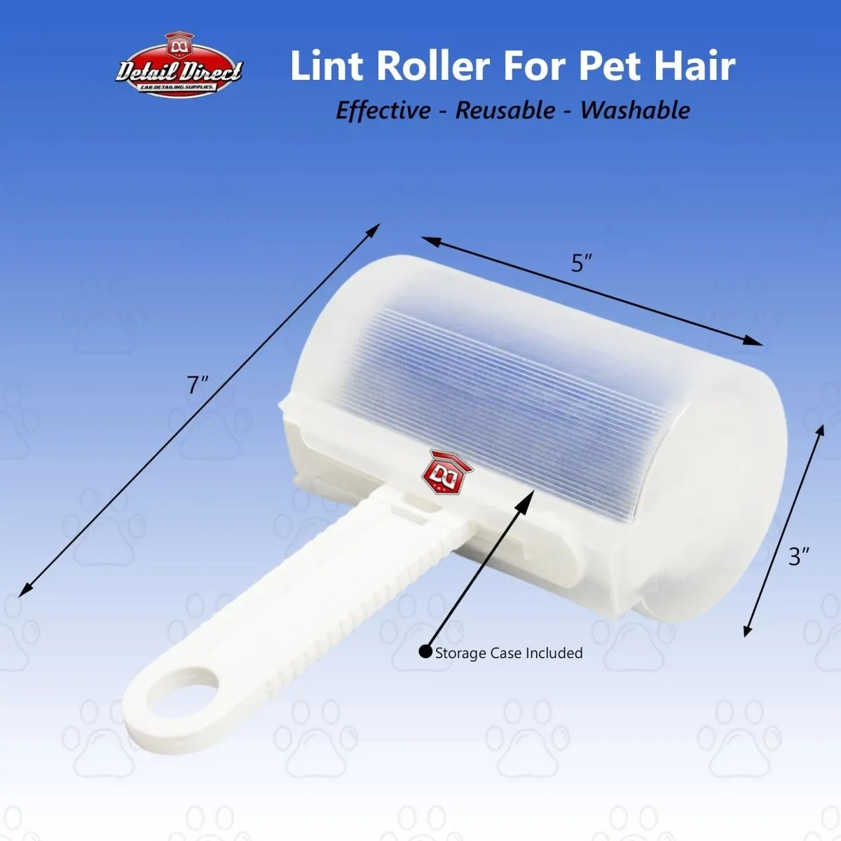 DETAIL DIRECT Pet Hair Remover and Lint Roller