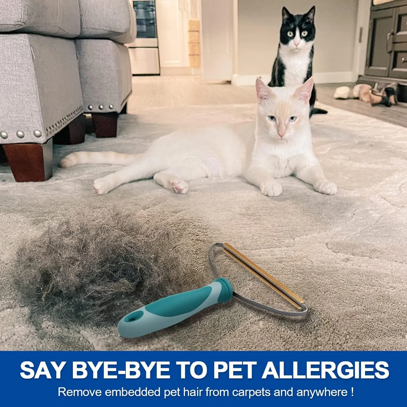 Dog Cat Hair Remover for Deep Cleaning, Lint Cleaner Pro, Pet Fur Removal
