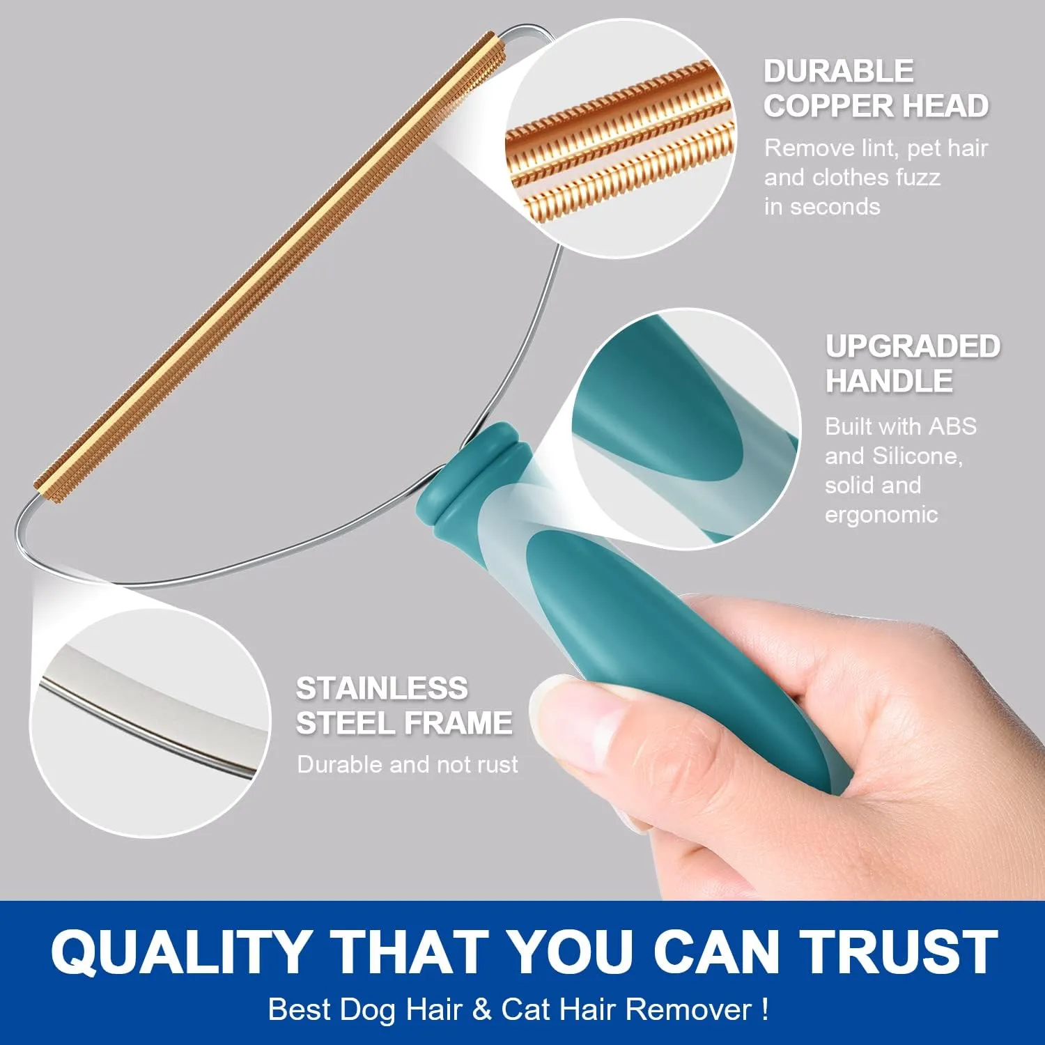 Dog Cat Hair Remover for Deep Cleaning, Lint Cleaner Pro, Pet Fur Removal