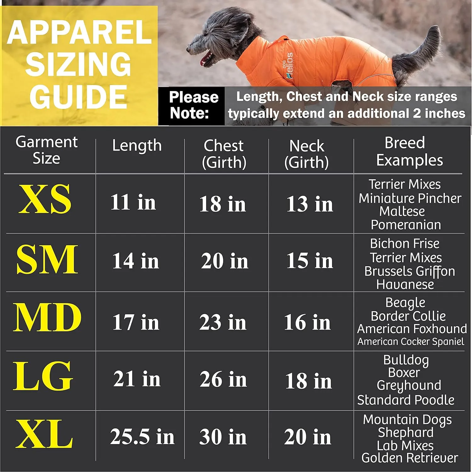 DOGHELIOS 'Blizzard' Full-Bodied Comfort-Fitted Adjustable and 3M Reflective Winter Insulated Pet Dog Coat Jacket w/ Blackshark Technology, X-Large, Orange