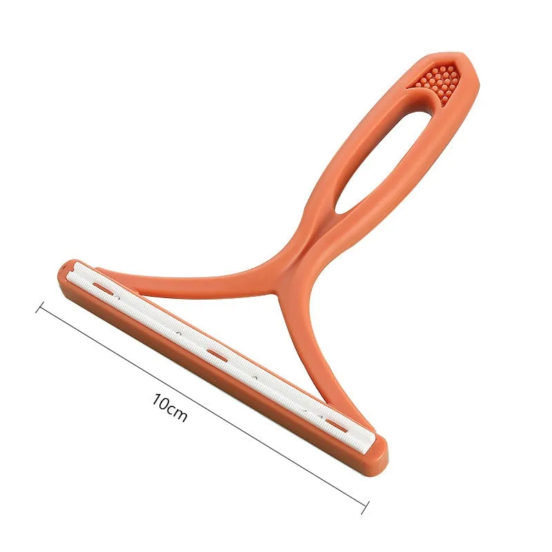 Double-Side Lint Remover Portable Pet Hair Remover Brush Manual Fluff Remover Clothes Fuzz Fabric Shaver Carpet Clothes Brush