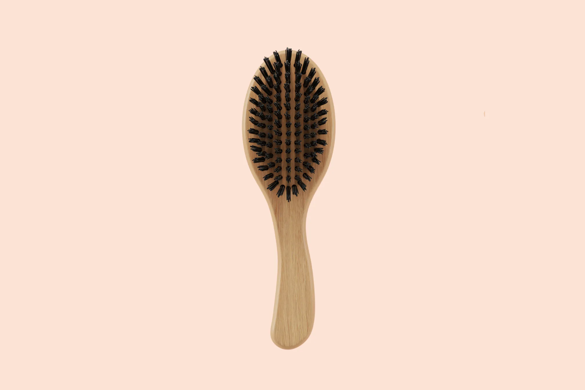 Double-sided Bamboo Hairbrush