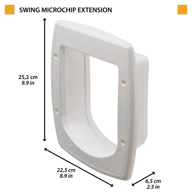 EXTENSION SWING MICROCHIP WHITE