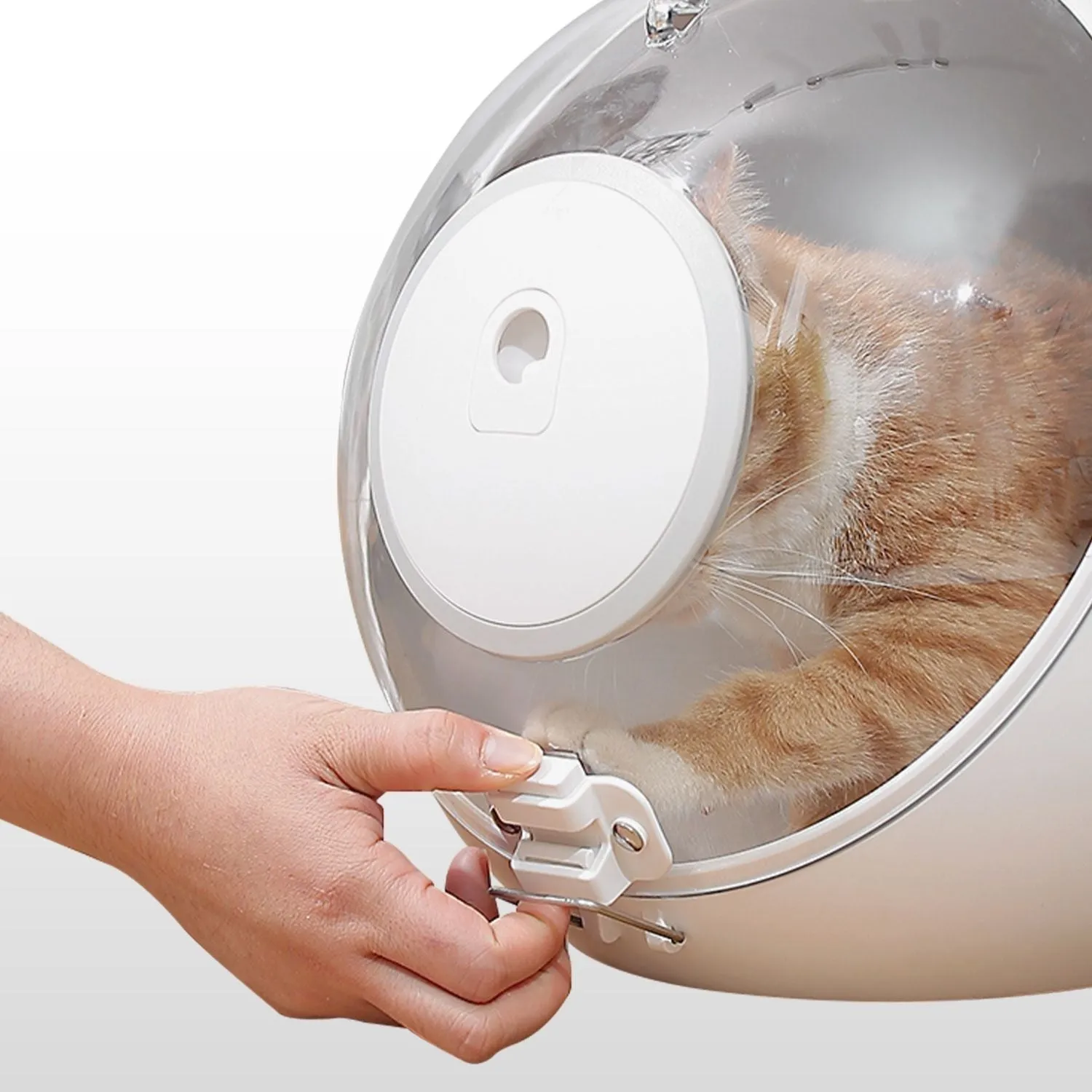 FLOOFI Smart Pet Carrier (White)