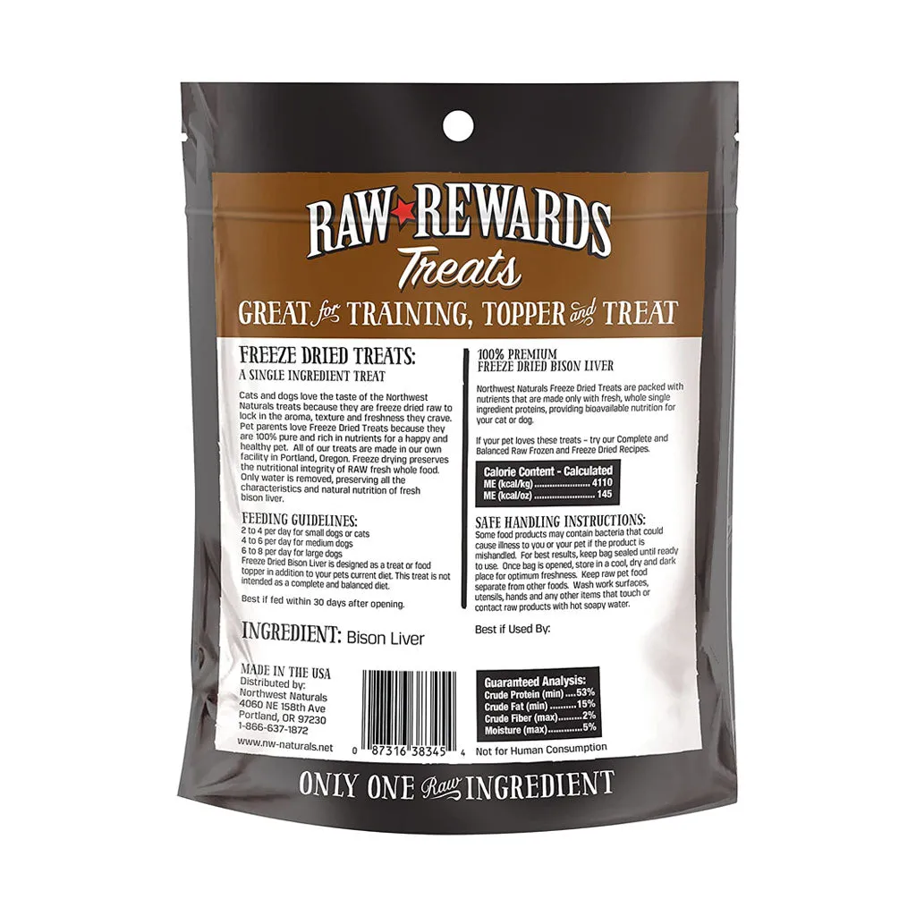 Freeze-dried Bison Liver 3oz