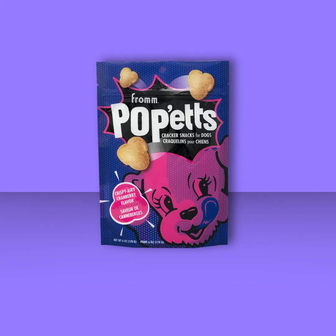 Fromm Pop'etts Crispy-Airy Cranberry 6oz