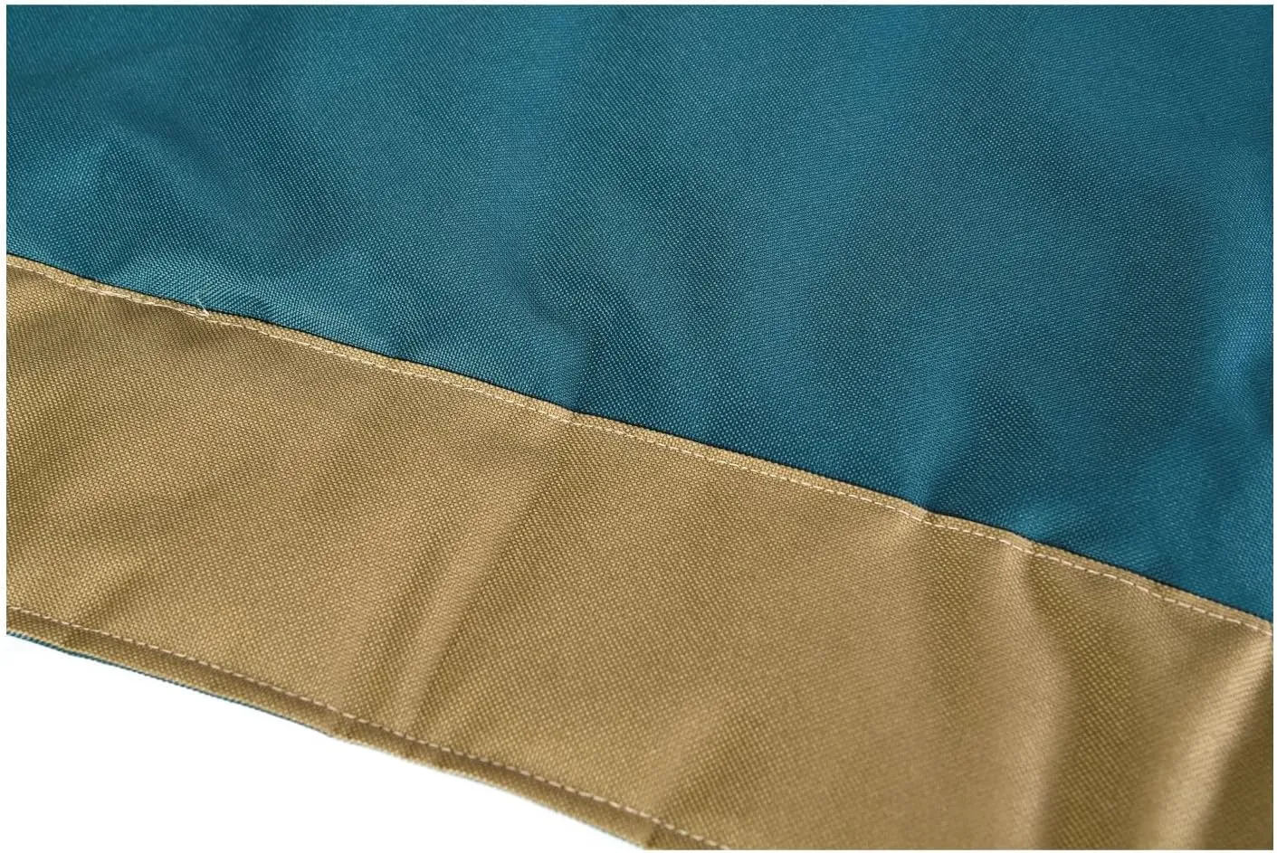Go Gear by Max & Marlow Portable, Waterproof Roll-Up Dog Bed Mat, Extra-Large, Tan/Teal (00344)