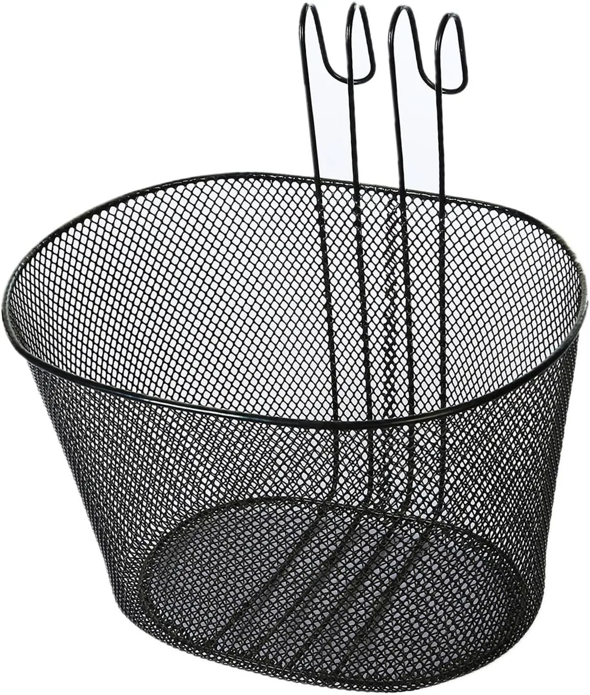 Hanging Bike Basket, Bicycle Front Handlebar Storage Basket, Pet Carrier Metal Front Rear Bike Basket for Adult Bikes, Kids Bikes