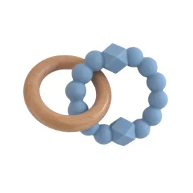 Jellystone Moon Teether - Soft Blue