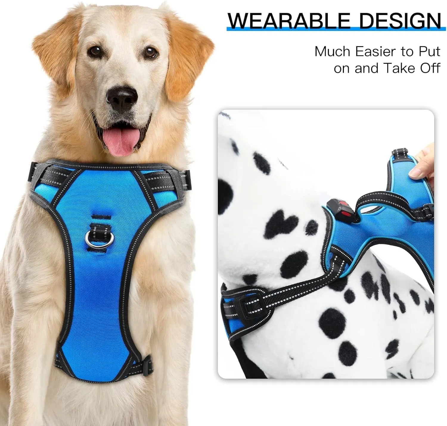 LED Dog Adjustable Harness