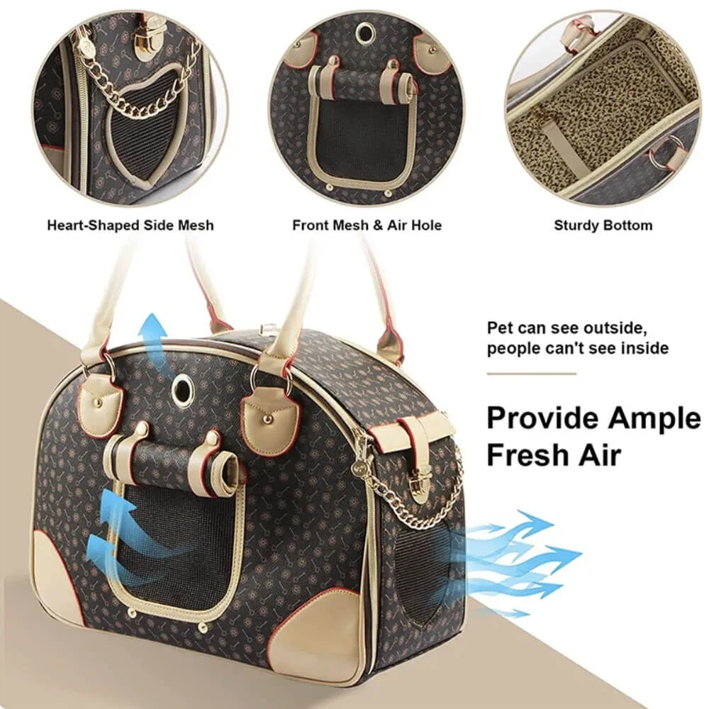 Luxury Portable Dog Travel Bag