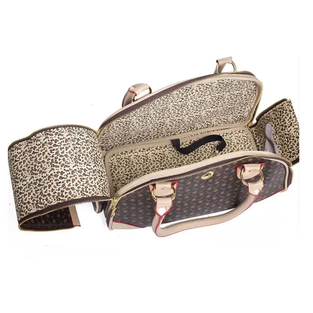 Luxury Portable Dog Travel Bag