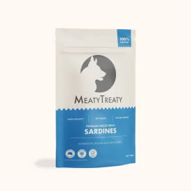 Meaty Treaty Freeze Dried Australian Whole Sardines Treats (100g)