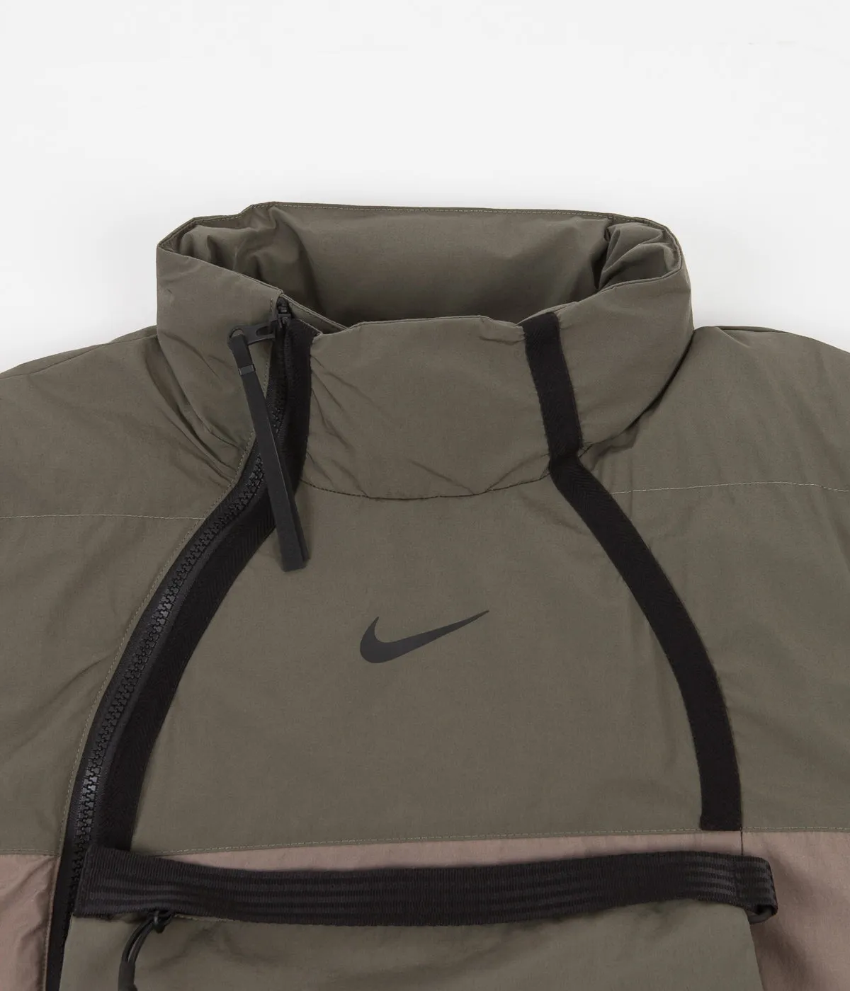 Nike Synthetic Fill Tech Pack Vest - Olive Grey / Twilight Marsh - Black