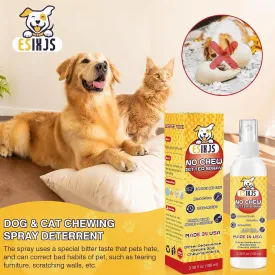No Chew Spray for Dogs Cats Bitter Apple Spray for Puppy 10.14 Fl Oz