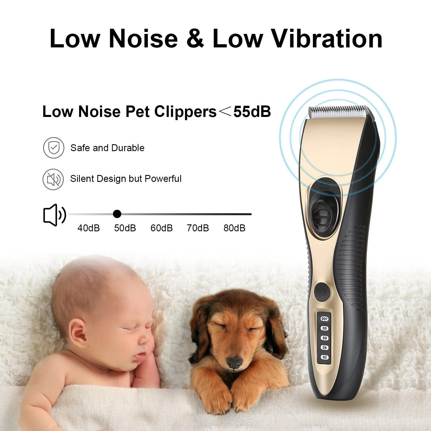 OWNPETS Pet Hair Clipper Set