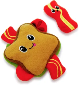 Pet Craft Supply Silly Snacks and Funny Food Crinkle Cuddling Catnip and Silvervine Interactive Cat Toys - Great for Indoor Cats, Kittens, All Breed Sizes