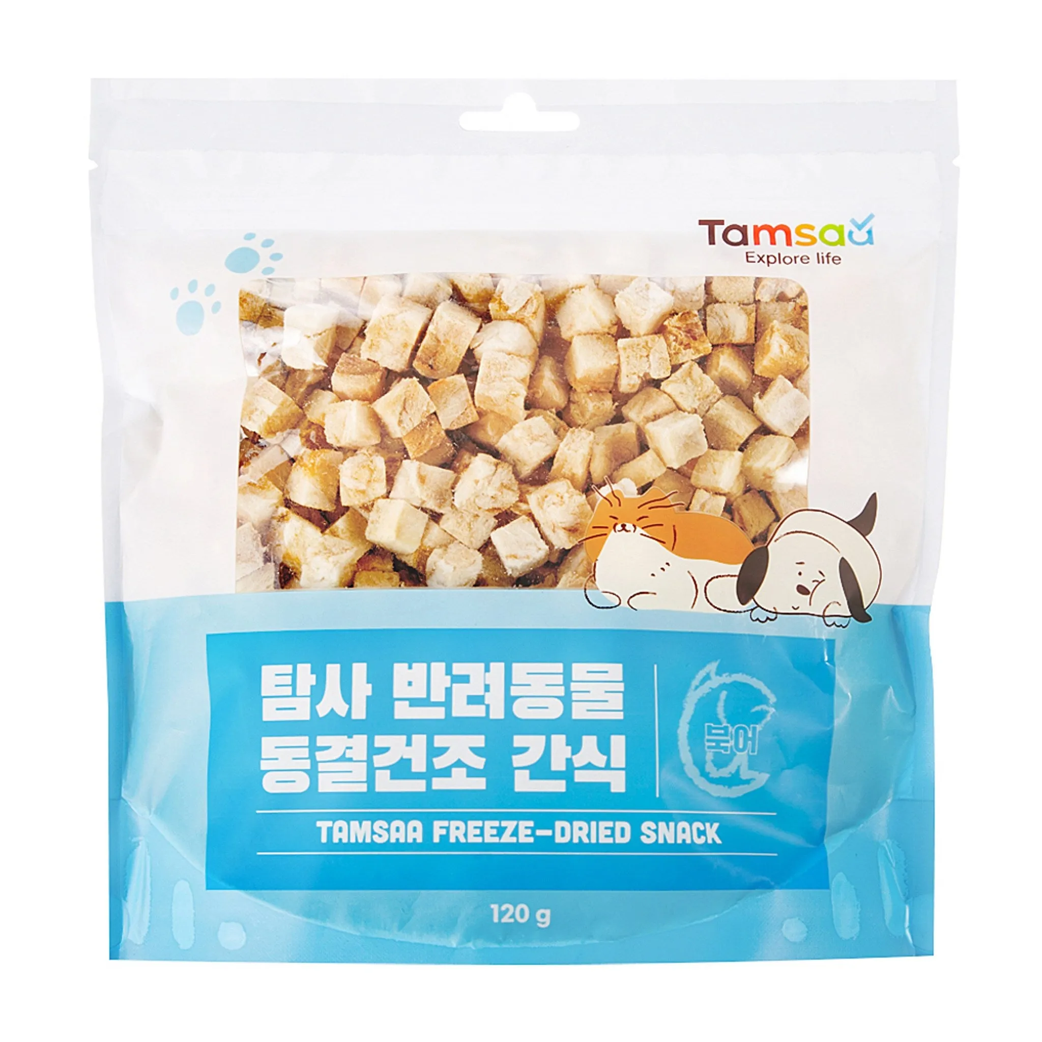 Pet Exploration Freeze-Dried Snack, Pollack, 120g, 1 pack - 🏆 #35 - Pet Supplies - Best of December