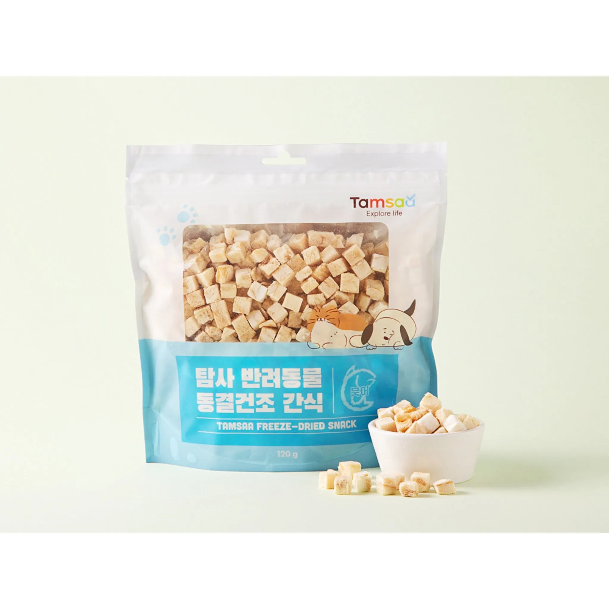 Pet Exploration Freeze-Dried Snack, Pollack, 120g, 1 pack - 🏆 #35 - Pet Supplies - Best of December