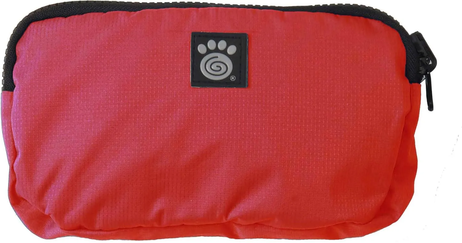 PetRageous 24201XXL Banff Packable Dog Rain Jacket in XXL, Red