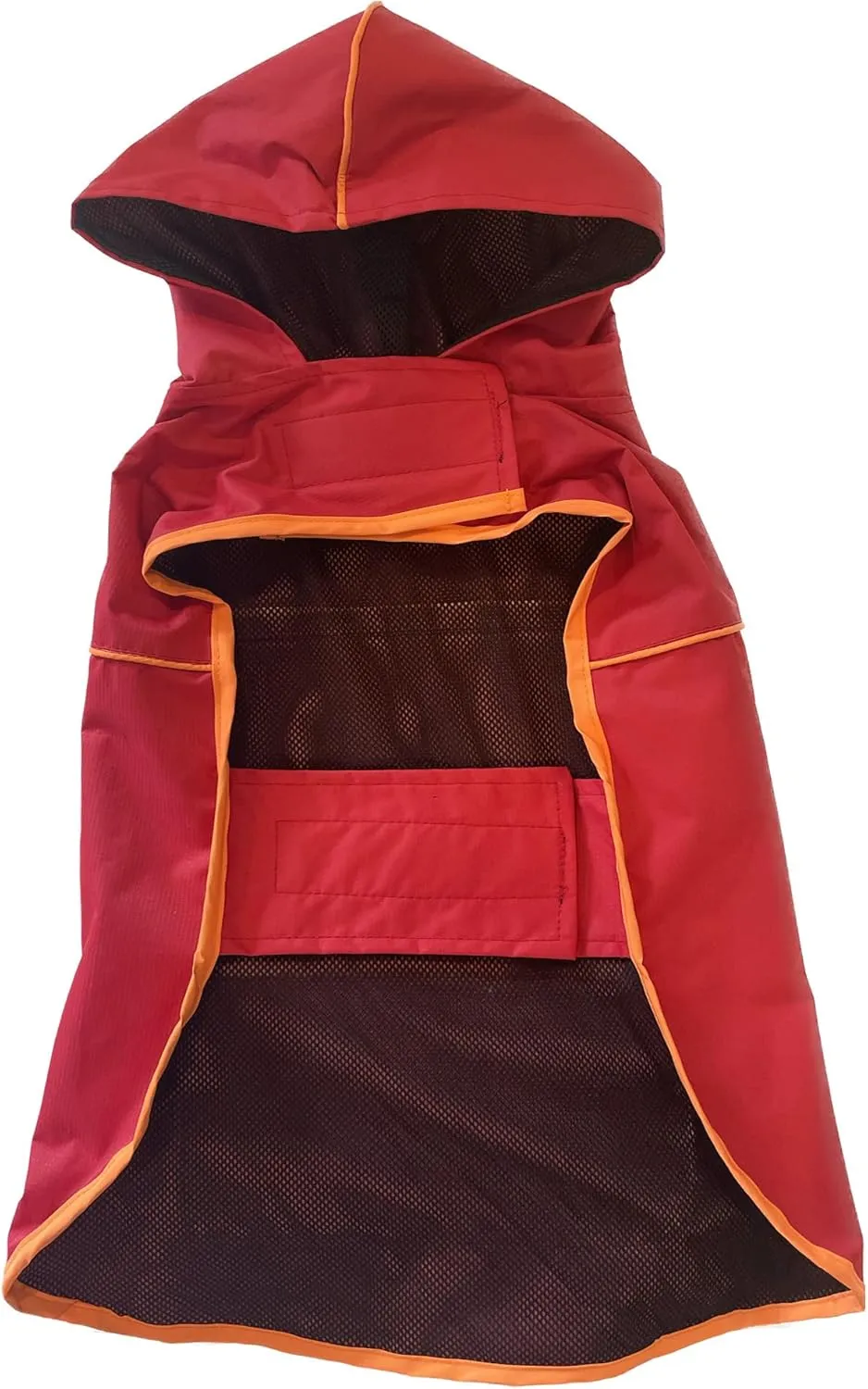 PetRageous 24201XXL Banff Packable Dog Rain Jacket in XXL, Red