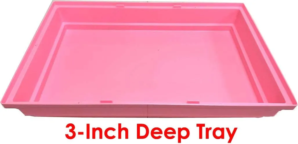 Pink Large 5-Levels Hamster Gerbil Mice Mansion Habitat Home with Corssover Tubes Tunnels Hide House Running Wheel