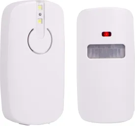 Power Gear Motion-Sensing Driveway Alarm, Battery Operated, Flashing LED Light, Wireless, Easy to Install, Home Protection, Indoor or Outdoor Security, Up to 25ft. Detection Range, 36014-S1