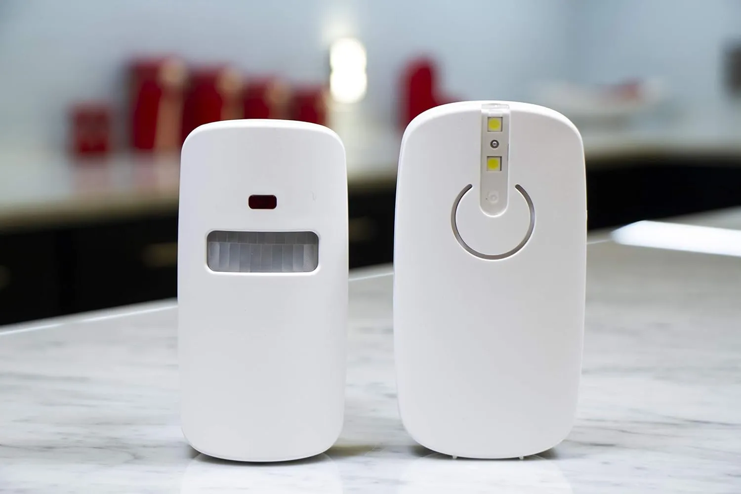 Power Gear Motion-Sensing Driveway Alarm, Battery Operated, Flashing LED Light, Wireless, Easy to Install, Home Protection, Indoor or Outdoor Security, Up to 25ft. Detection Range, 36014-S1