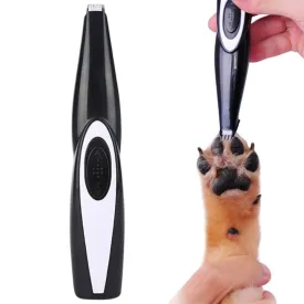 Professional Pets Hair Trimmer for Dogs Cats Foot USB Rechargeable Grooming Kit Clipper