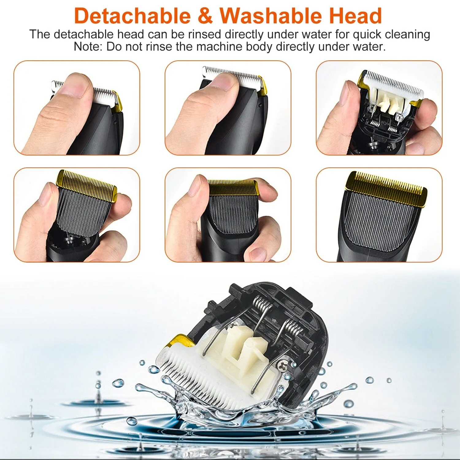 Rechargeable Cordless Pet Grooming Kit