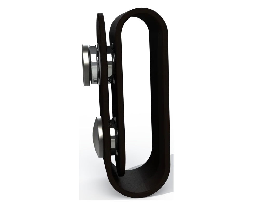 Rescue Leaders WWLSIL-1 WHITE & WHITE Body Beacon LED Equipped Black Leather Silver Belt Keeper First Responder Light Gen 2 - Quantity of 1