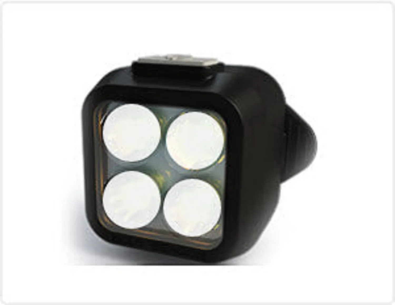 Rescue Leaders WWNYL-3 WHITE & WHITE Body Beacon LED Equipped Black Nylon Belt Keeper First Responder Light Gen 2 - Quantity of 3