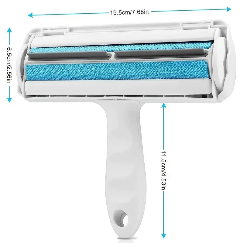Reusable Pet Dog Cat Hair Fur Lint Removal Remover Roller Tool