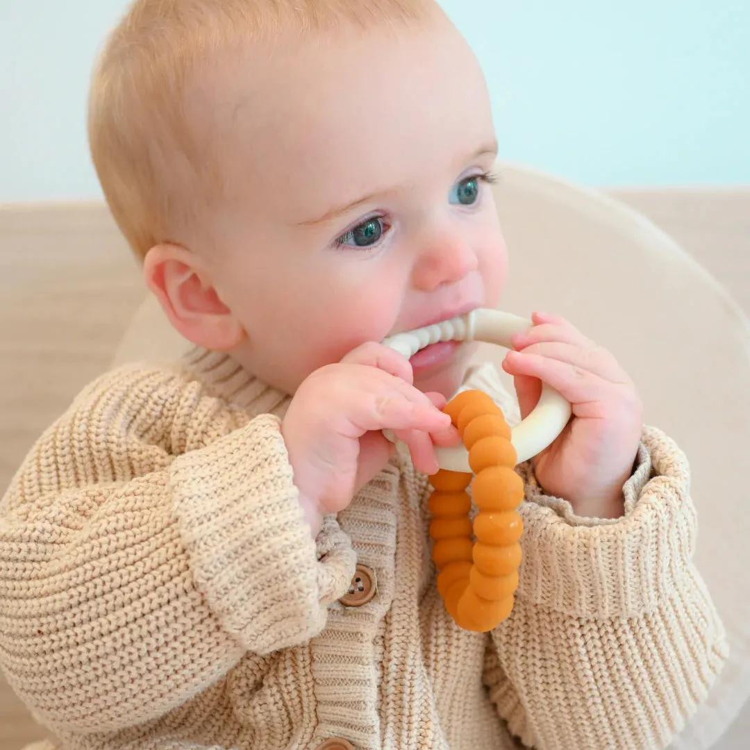 Sunshine Teether (Soft Mint/Soft Blue)