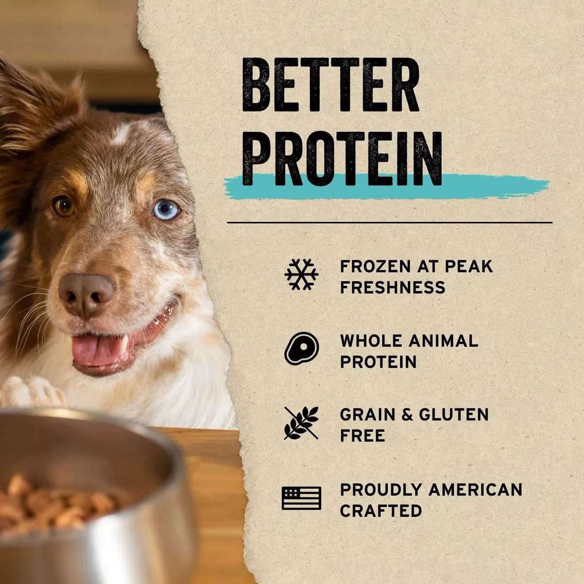 Vital Essentials Freeze-Dried Mini Pet Patties Duck Entree for Dogs