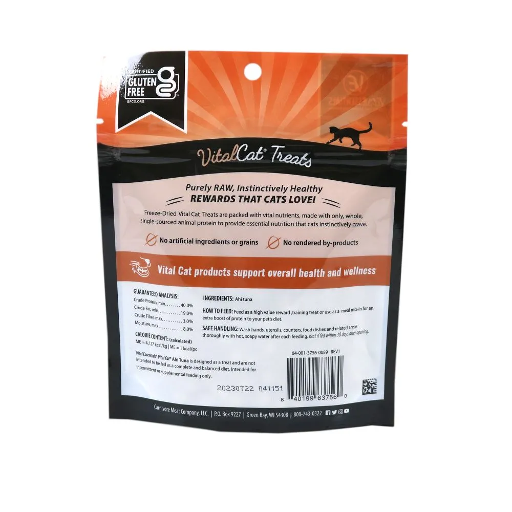 Vital Essentials Vital Cat Freeze Dried Ahi Tuna Cat Treats