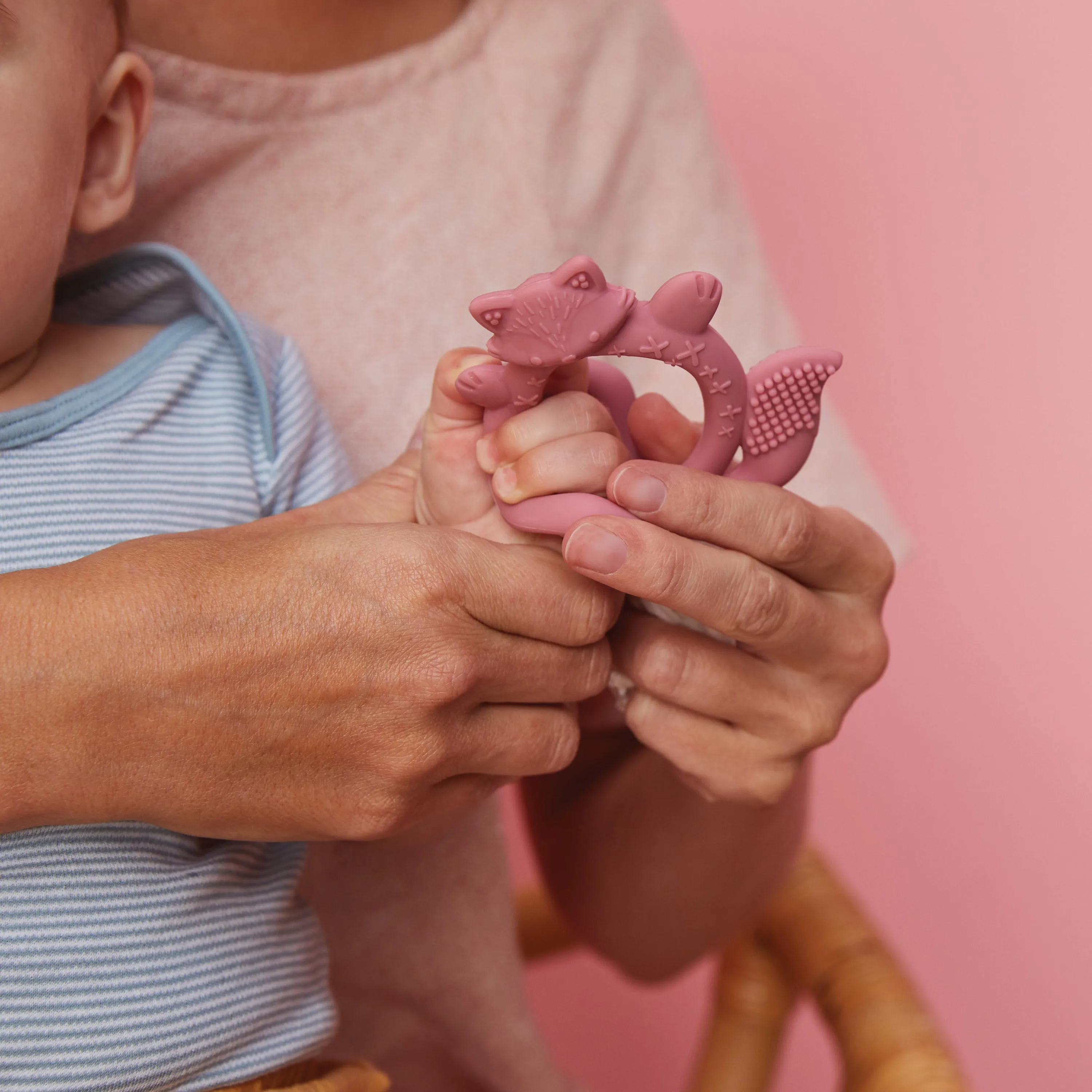 Wrist Teether - Blush